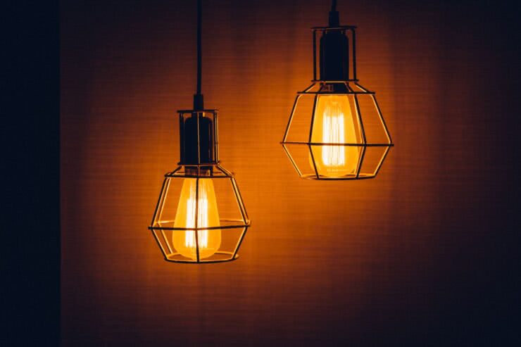 Metalowa Lampa