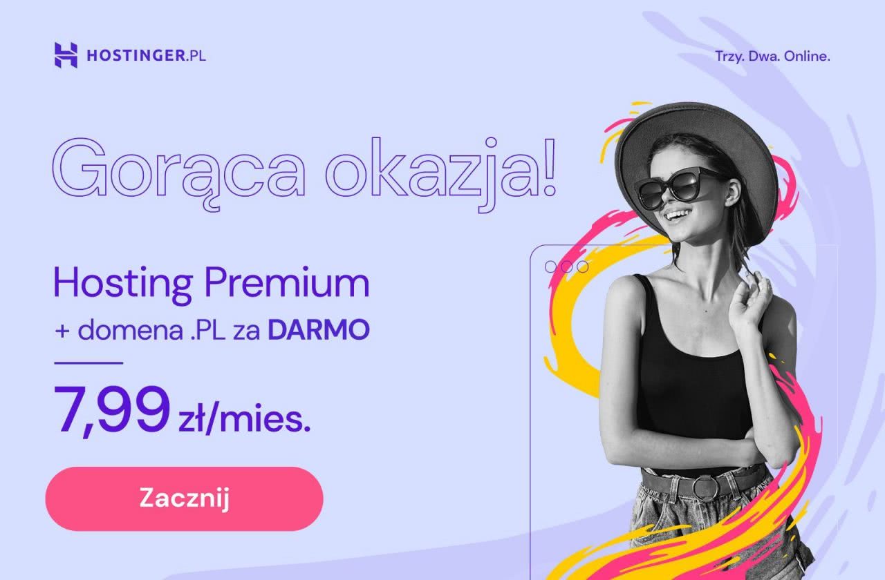 Hostinger Europejski Hosting WWW