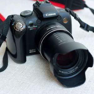 Aparat Canon SX1 IS 10 Mpix CMOS USM Ultrazoom 20x Full HD Video MOV