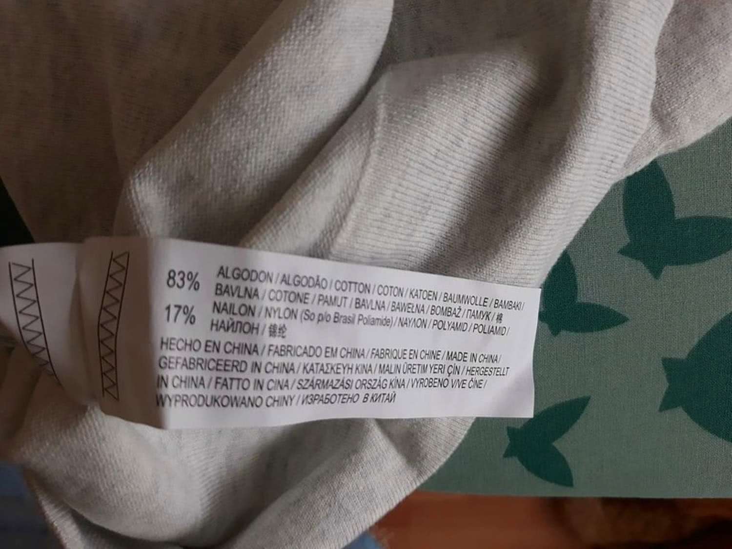 Szara bluzka rękawy z falbankami r S nowa z metkami - obrazek 2