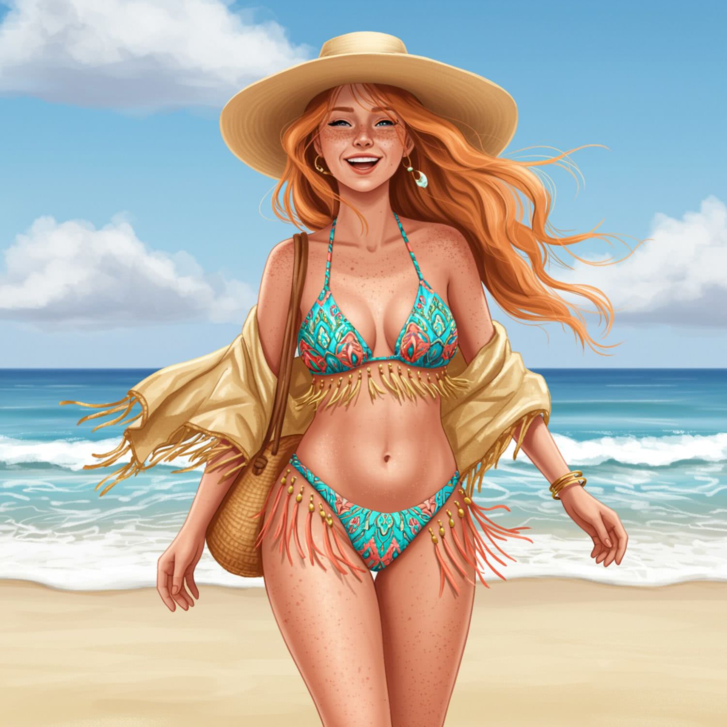 Ilustracja poglądowa do artykułu w kategorii WAKACYJNY LOOK - W BIKINI NA PLAŻĘ