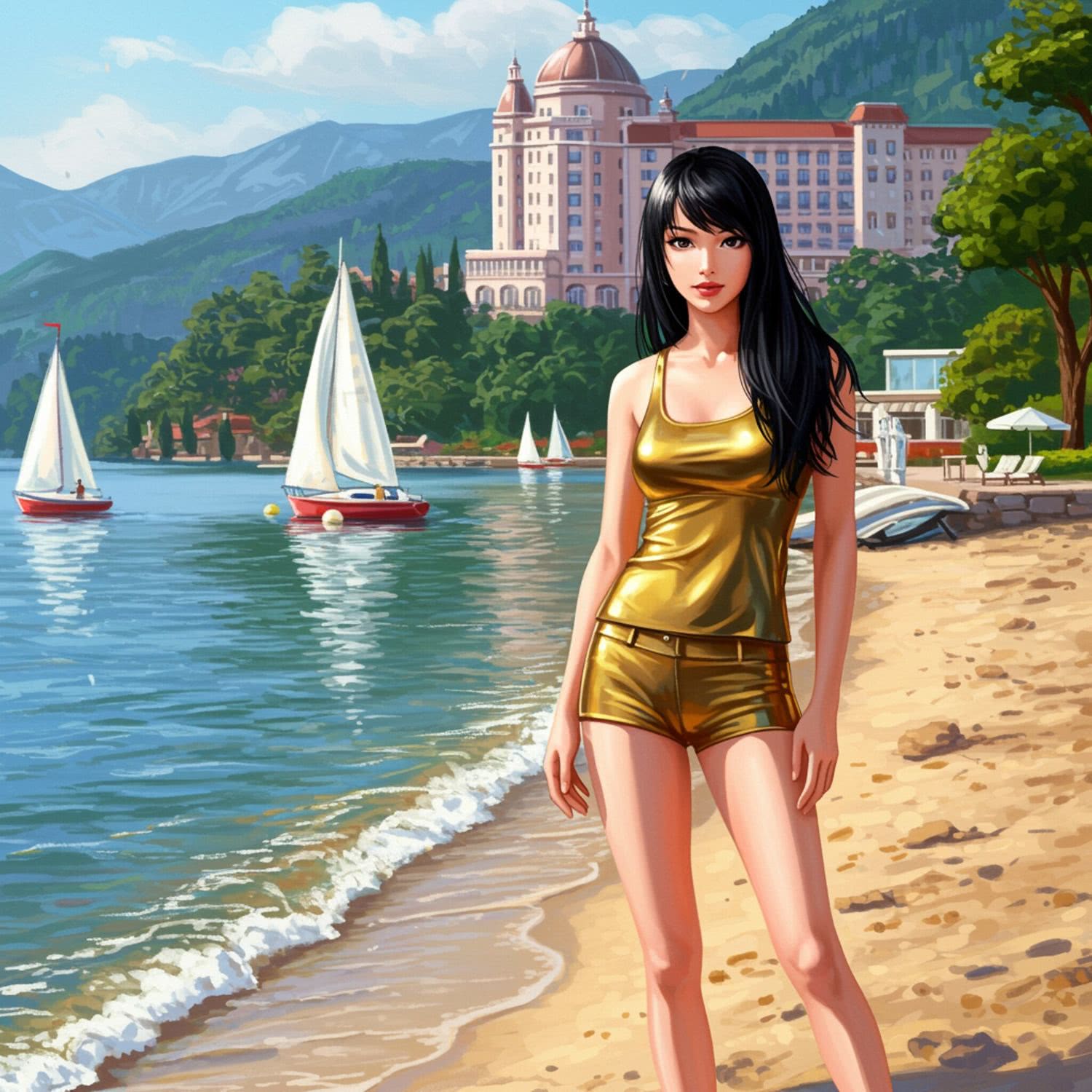 Ilustracja poglądowa do artykułu w kategorii WAKACYJNY LOOK - W BIKINI NA PLAŻĘ