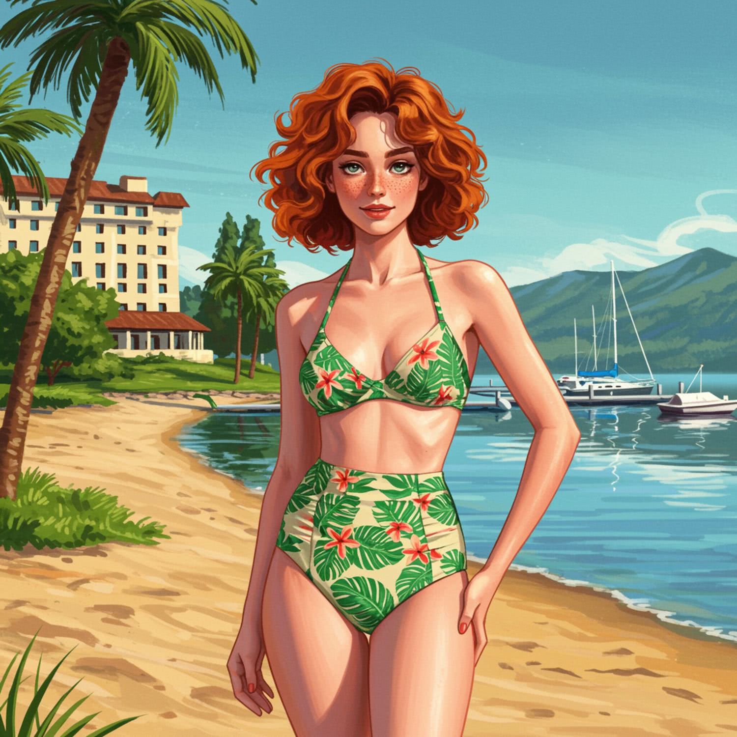 Ilustracja poglądowa do artykułu w kategorii WAKACYJNY LOOK - W BIKINI NA PLAŻĘ