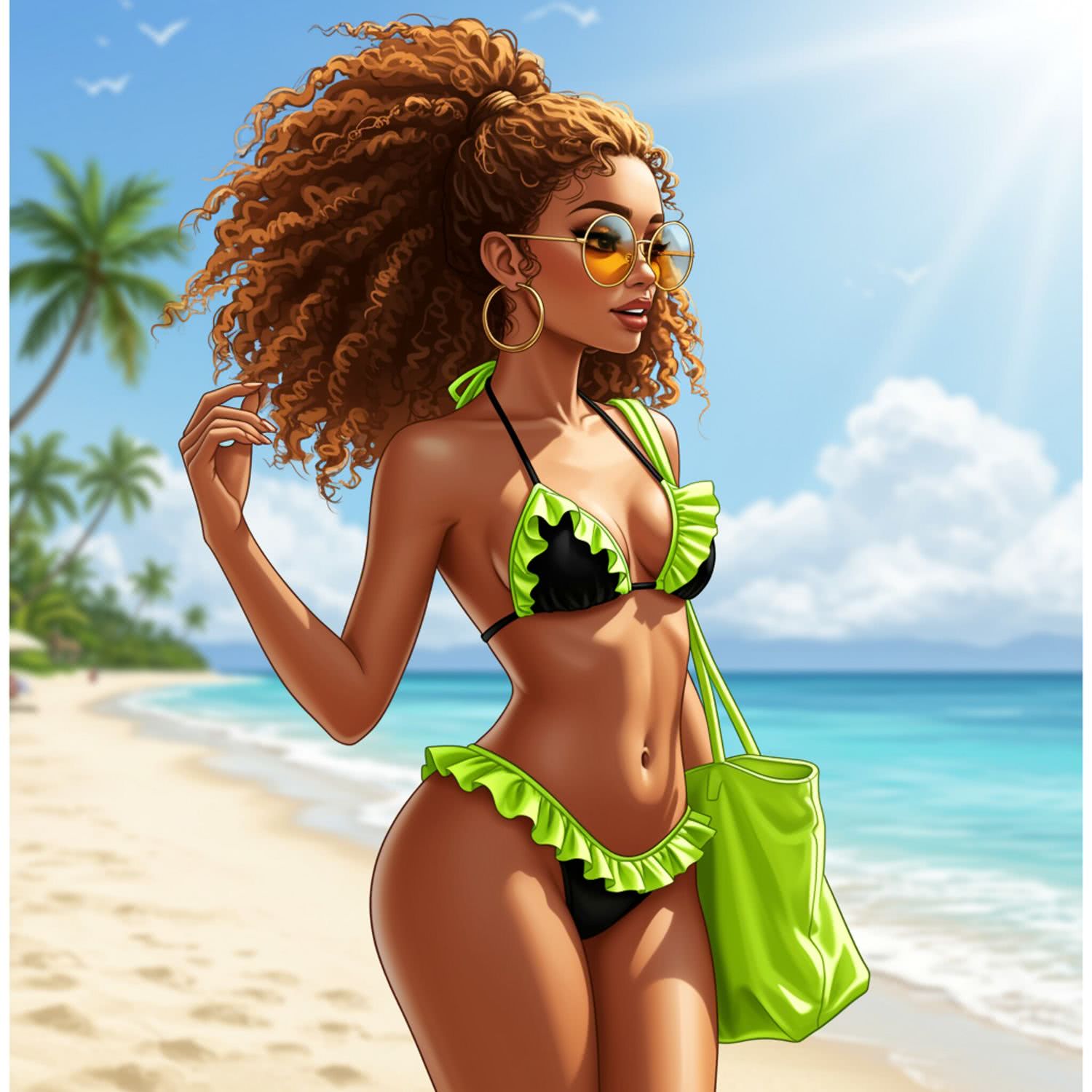 Ilustracja poglądowa do artykułu w kategorii WAKACYJNY LOOK - W BIKINI NA PLAŻĘ