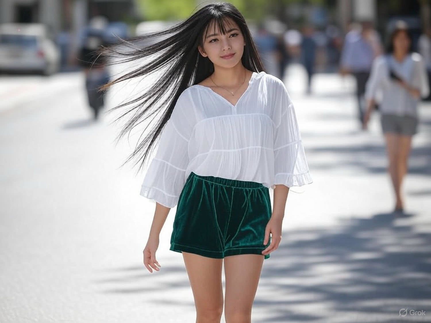 Ilustracja poglądowa do artykułu w kategorii MODNE SZORTY - DAMSKIE SPODENKI