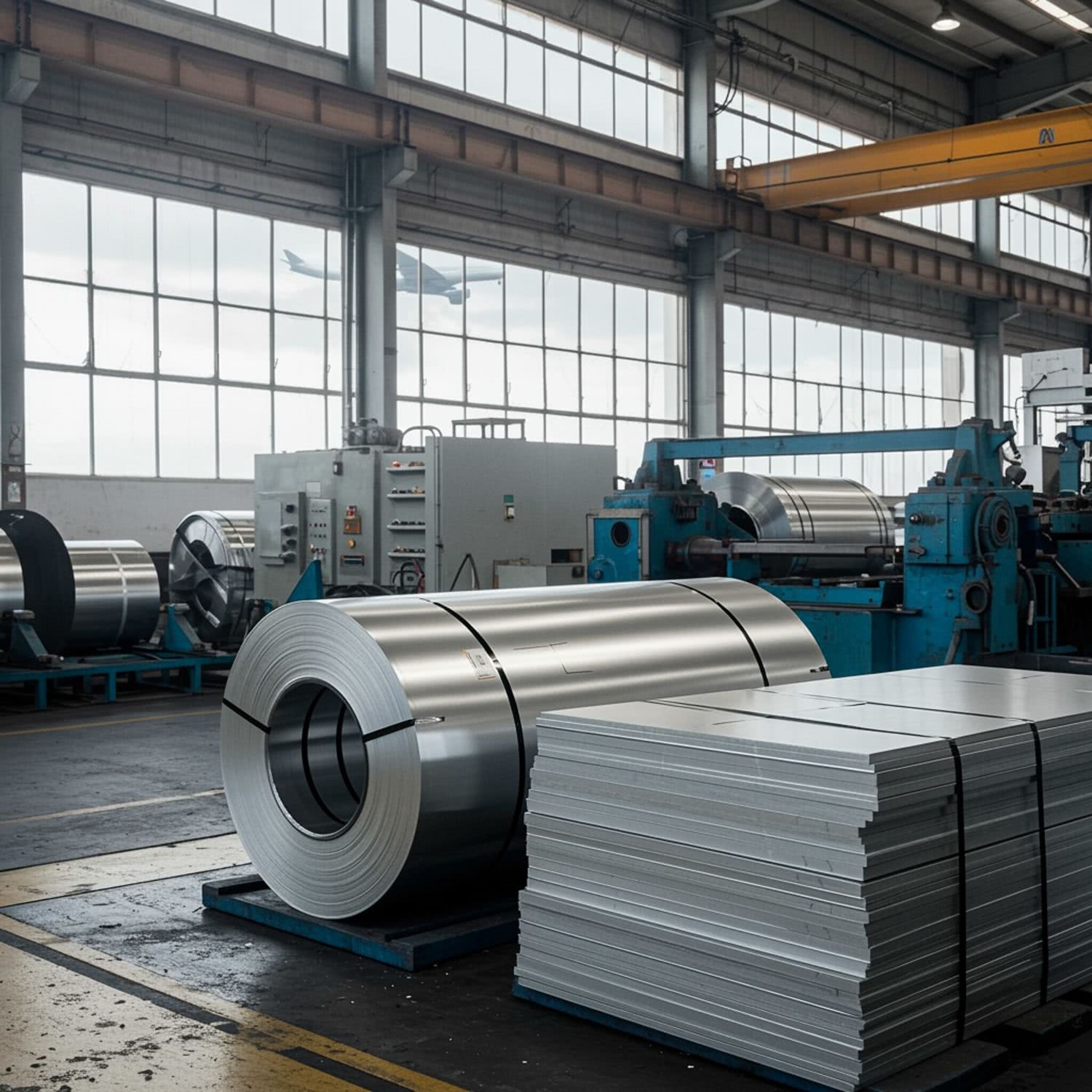 Ilustracja poglądowa do artykułu w kategorii Wyroby hutnicze i cięcie blach stalowych