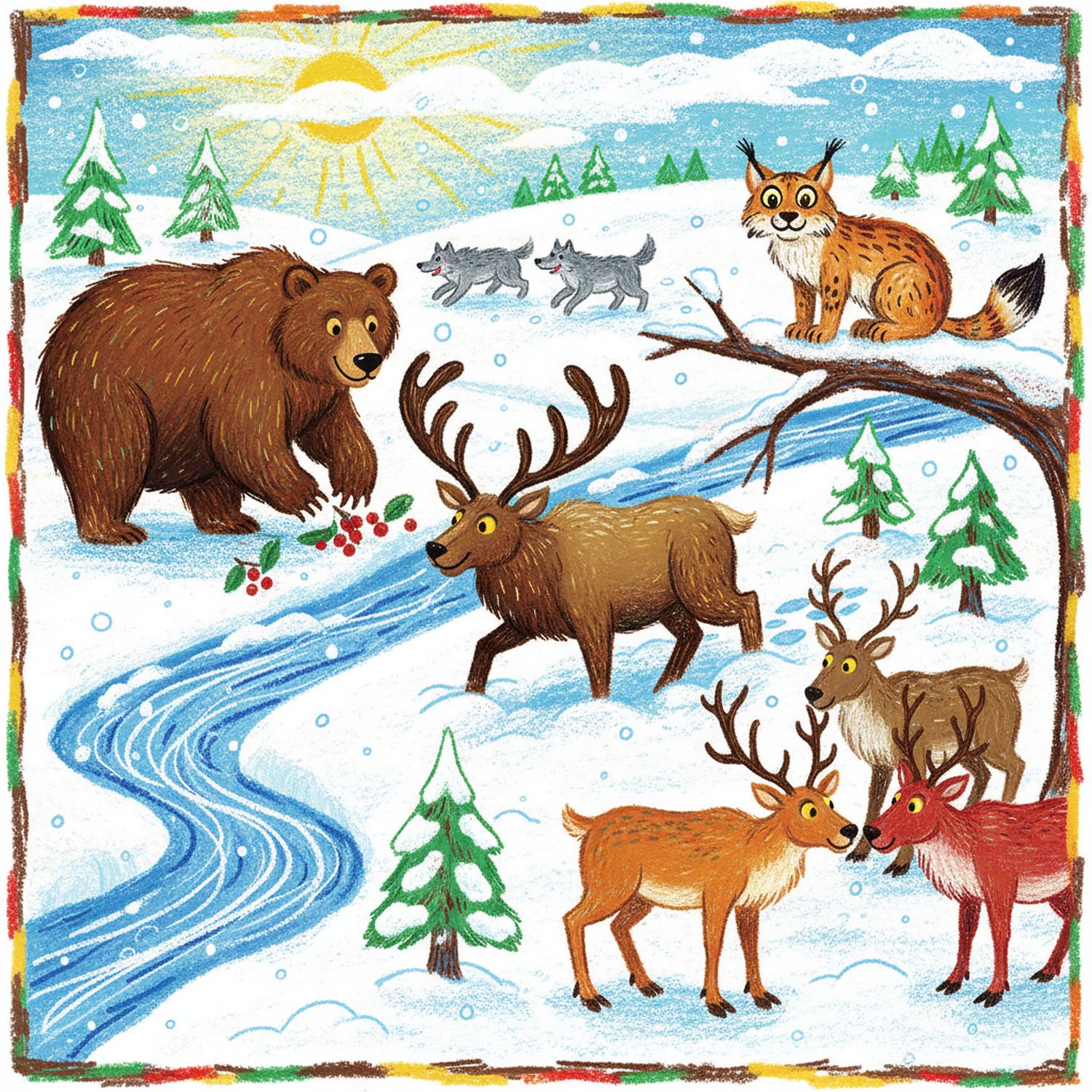 AI Generated Image - Przedszkole o profilu przyrodniczym