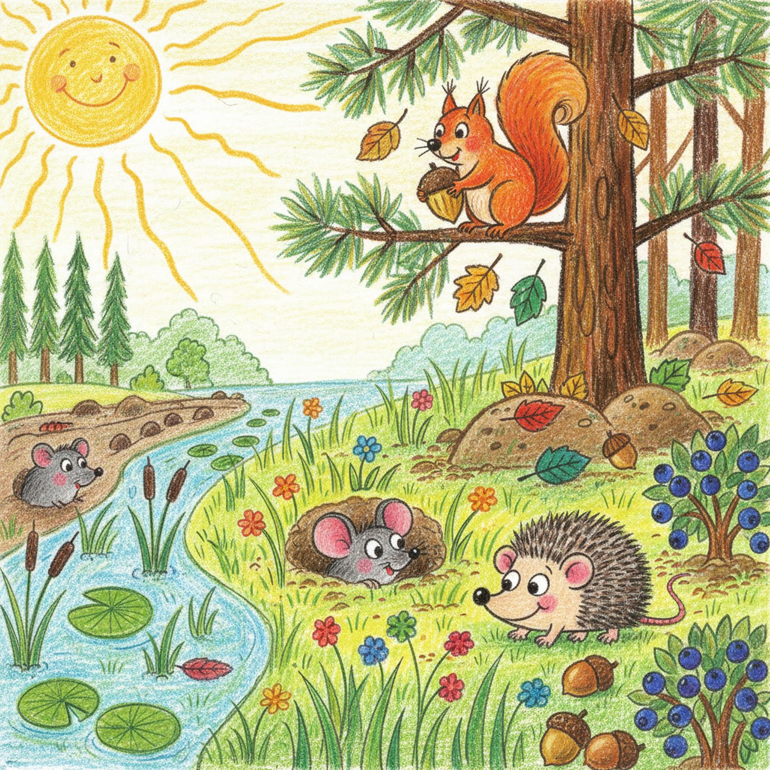 AI Generated Image - Przedszkole o profilu przyrodniczym