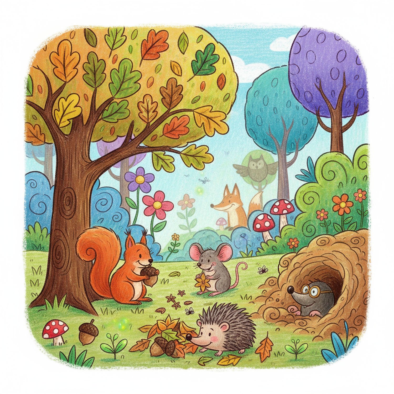 AI Generated Image - Przedszkole o profilu przyrodniczym