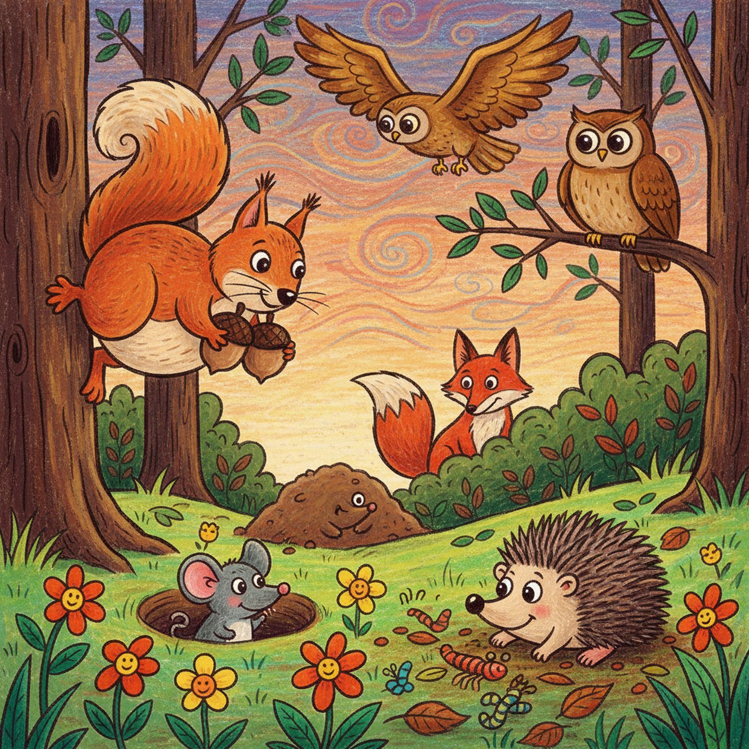 AI Generated Image - Przedszkole o profilu przyrodniczym