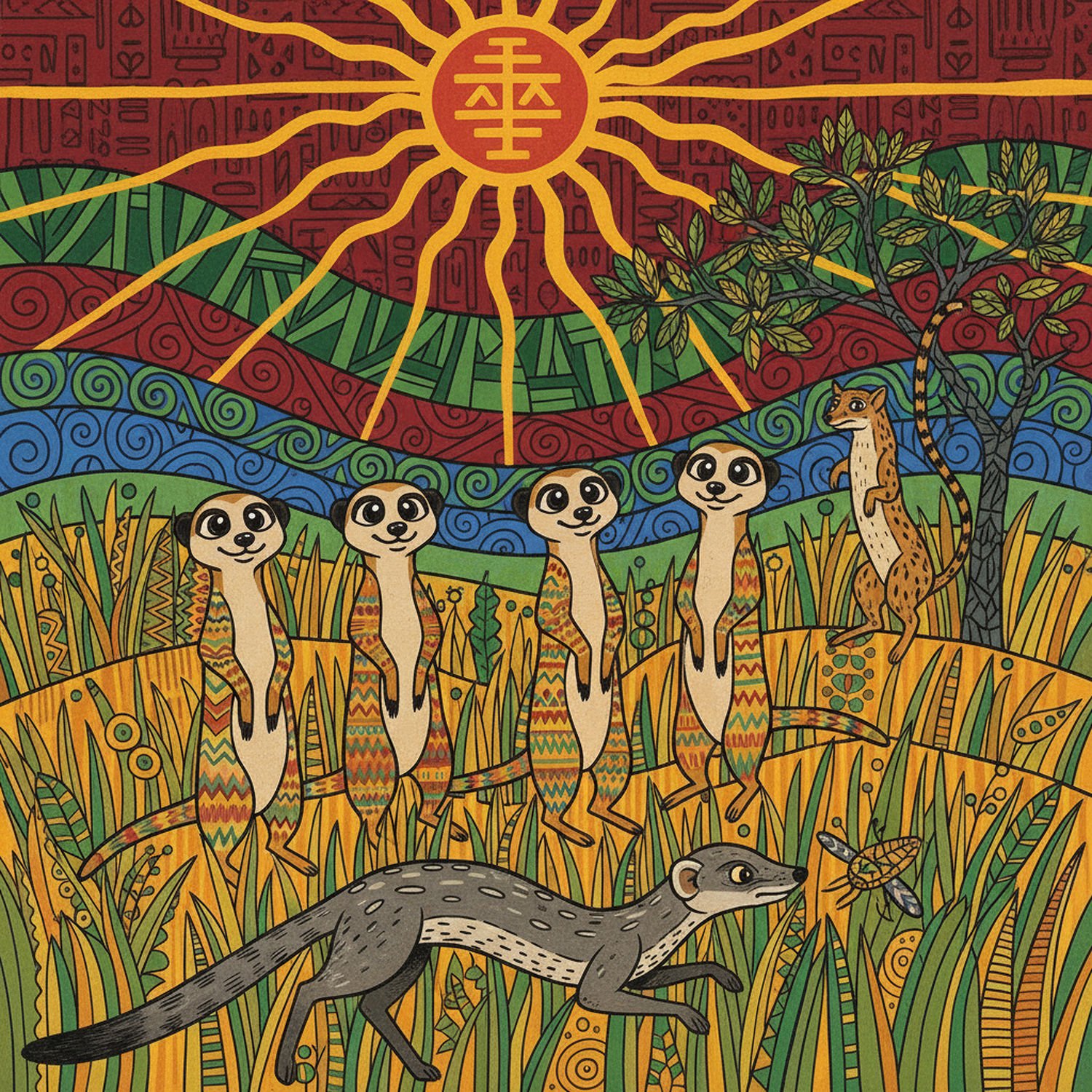 AI Generated Image - Afrykański Świat Zwierząt