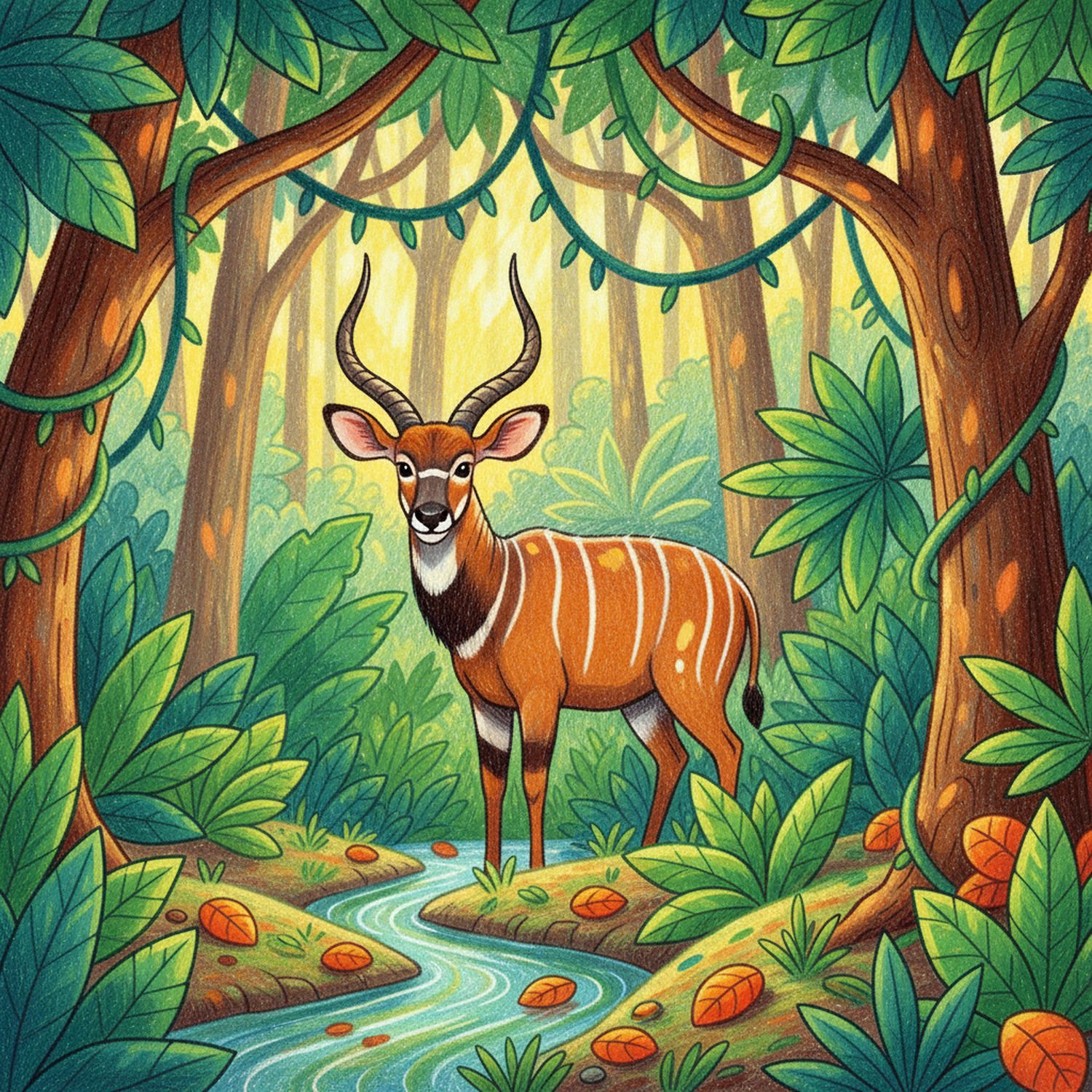 AI Generated Image - Afryka - Świat Zwierząt