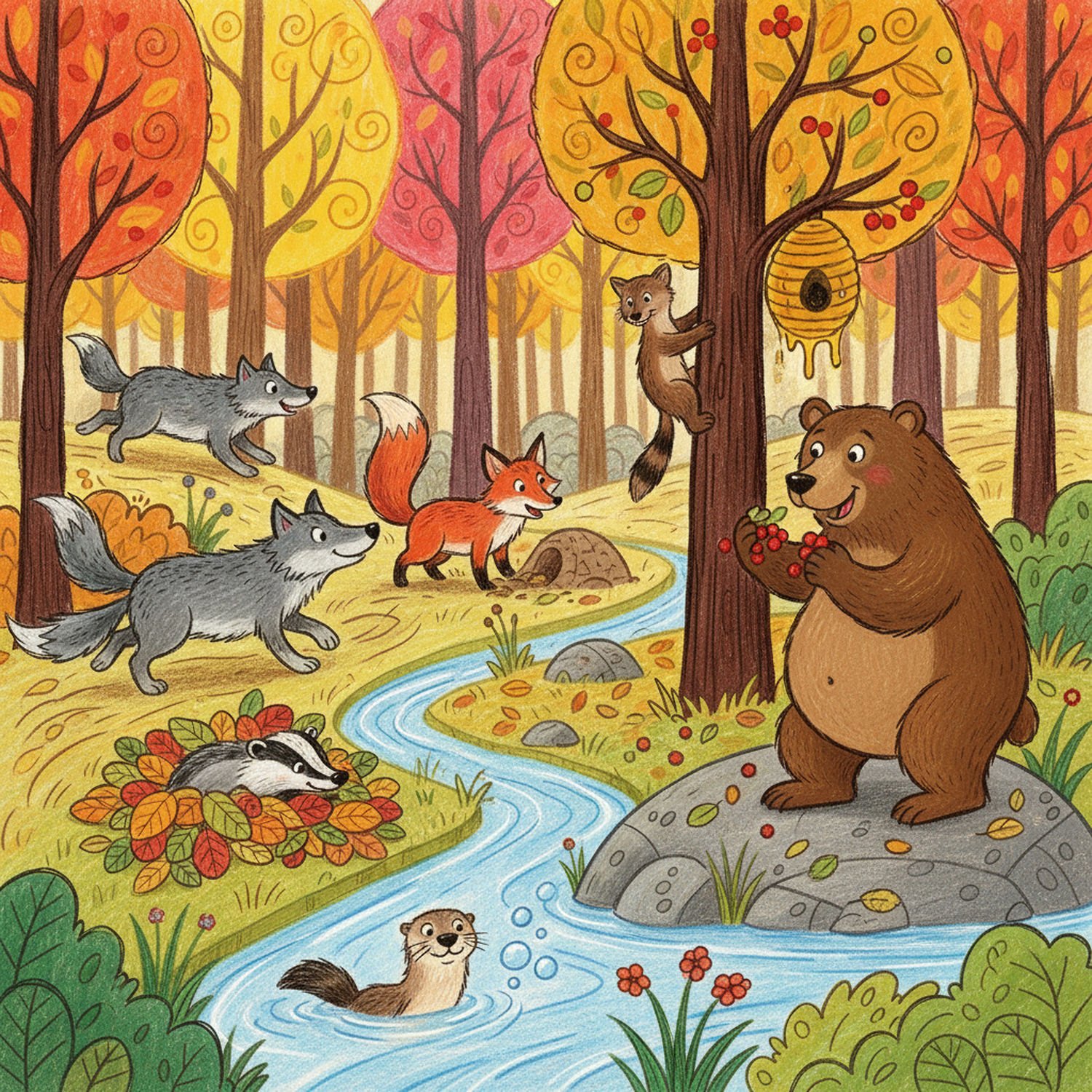 AI Generated Image - Przedszkole o profilu przyrodniczym