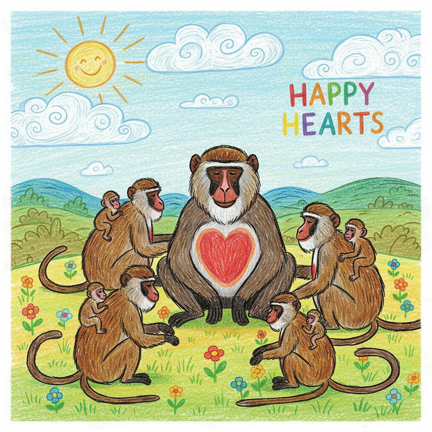 AI Generated Image - Afryka - Świat Zwierząt