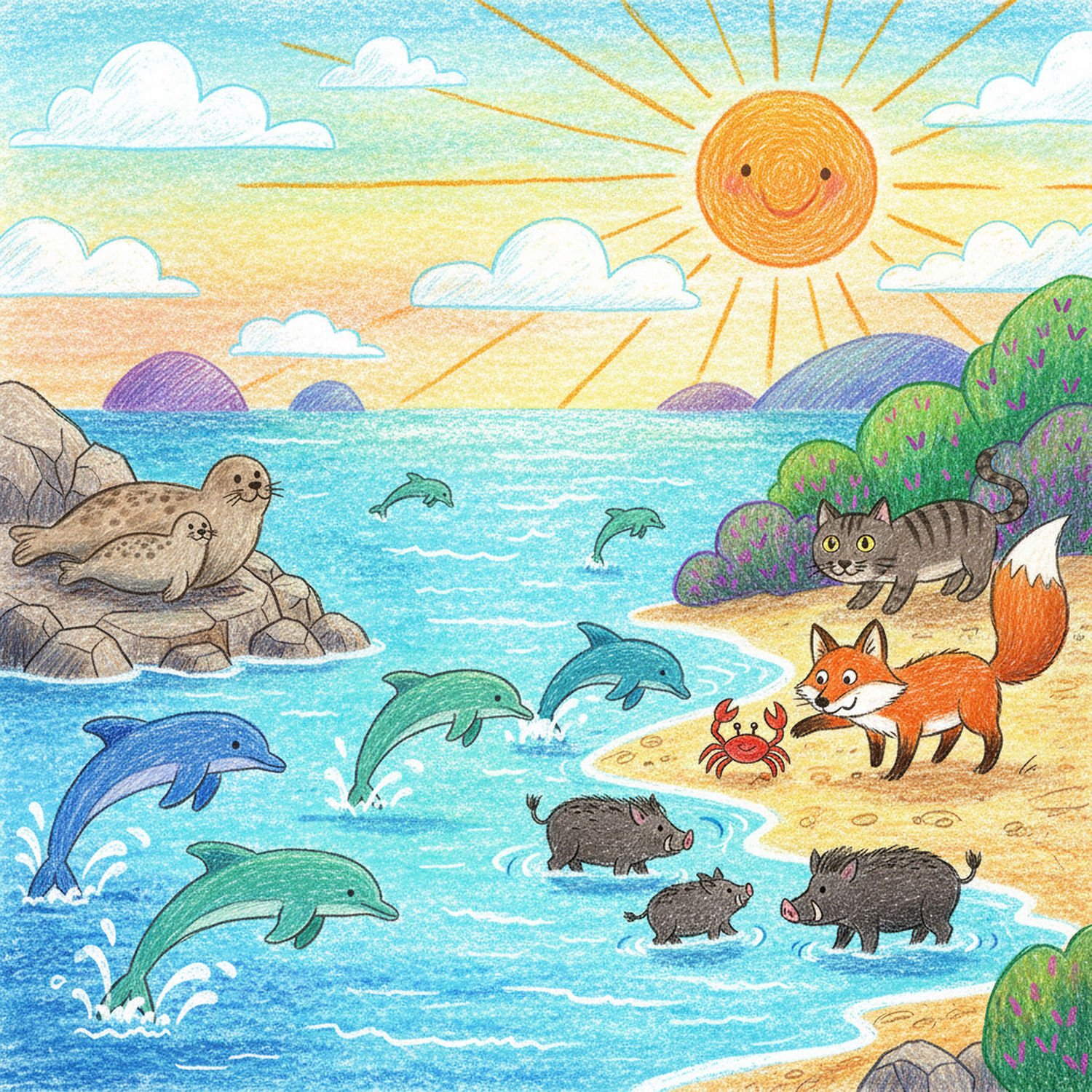 AI Generated Image - Przedszkole o profilu przyrodniczym