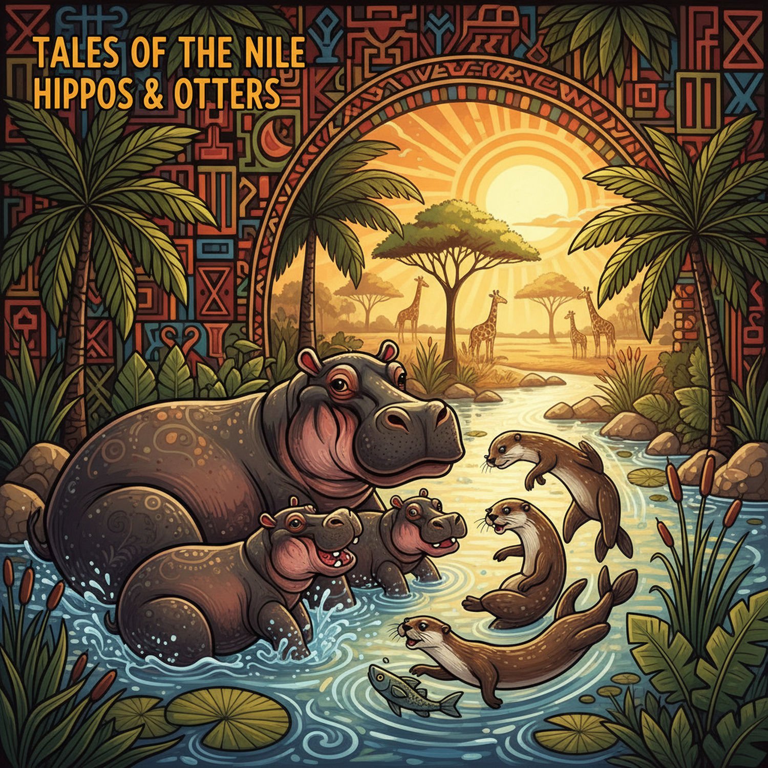 AI Generated Image - Afrykański Świat Zwierząt