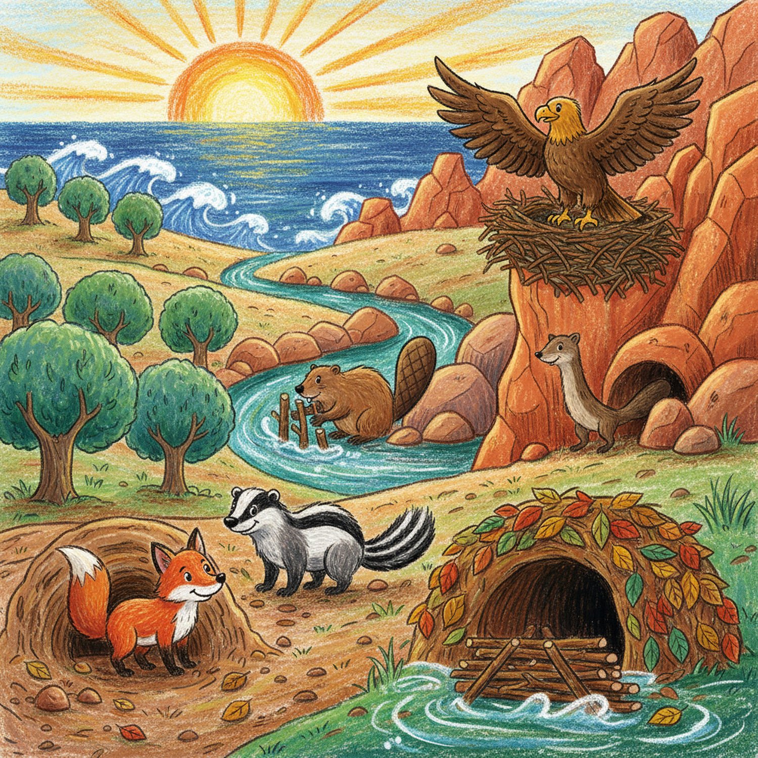 AI Generated Image - Przedszkole o profilu przyrodniczym