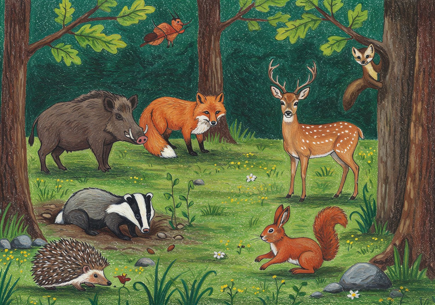 AI Generated Image - Przedszkole o profilu przyrodniczym