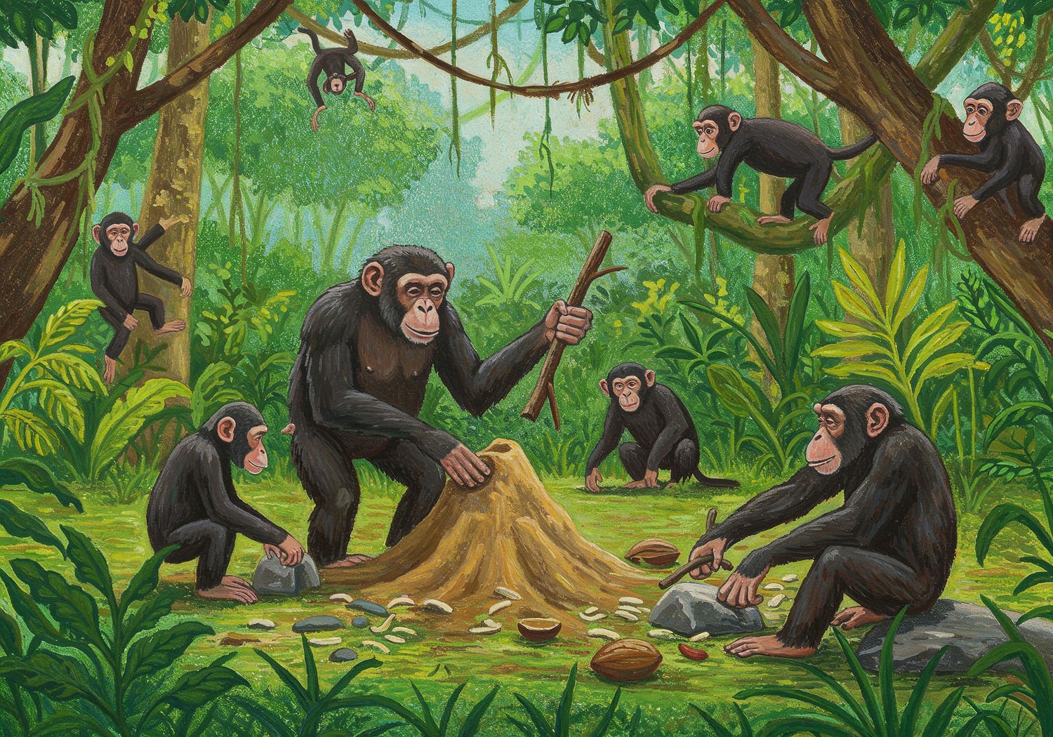 AI Generated Image - Afryka - Świat Zwierząt