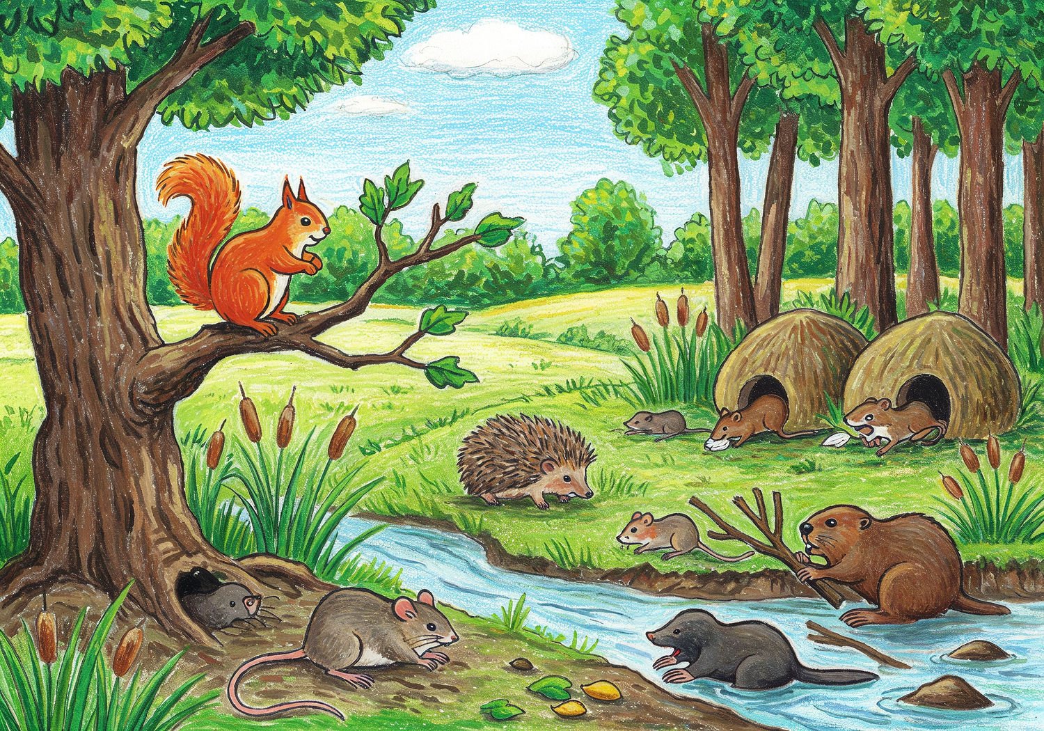 AI Generated Image - Przedszkole o profilu przyrodniczym