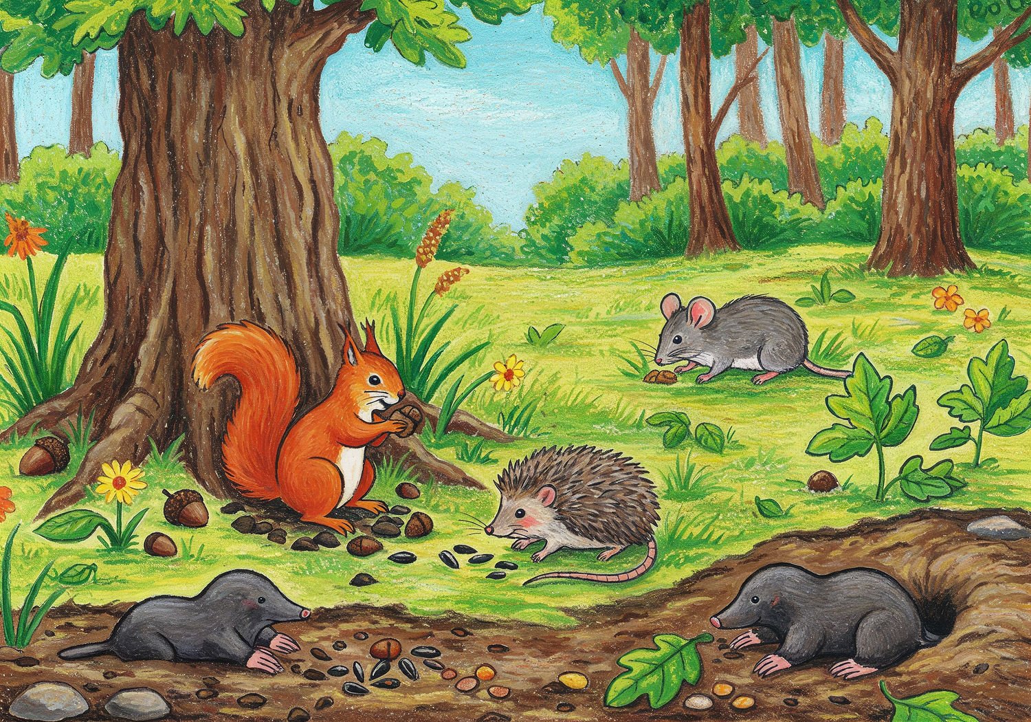 AI Generated Image - Przedszkole o profilu przyrodniczym