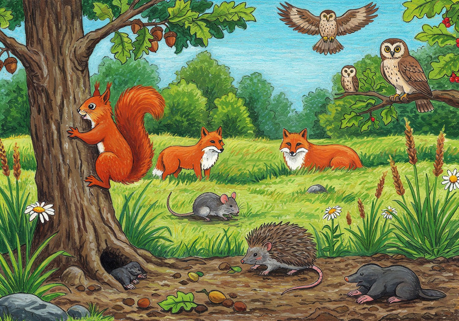 AI Generated Image - Przedszkole o profilu przyrodniczym