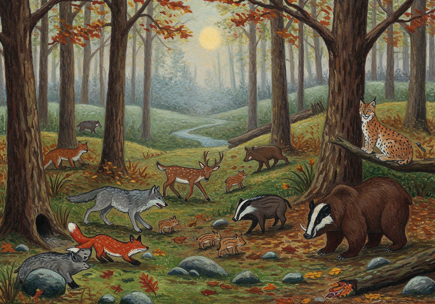 AI Generated Image - Przedszkole o profilu przyrodniczym