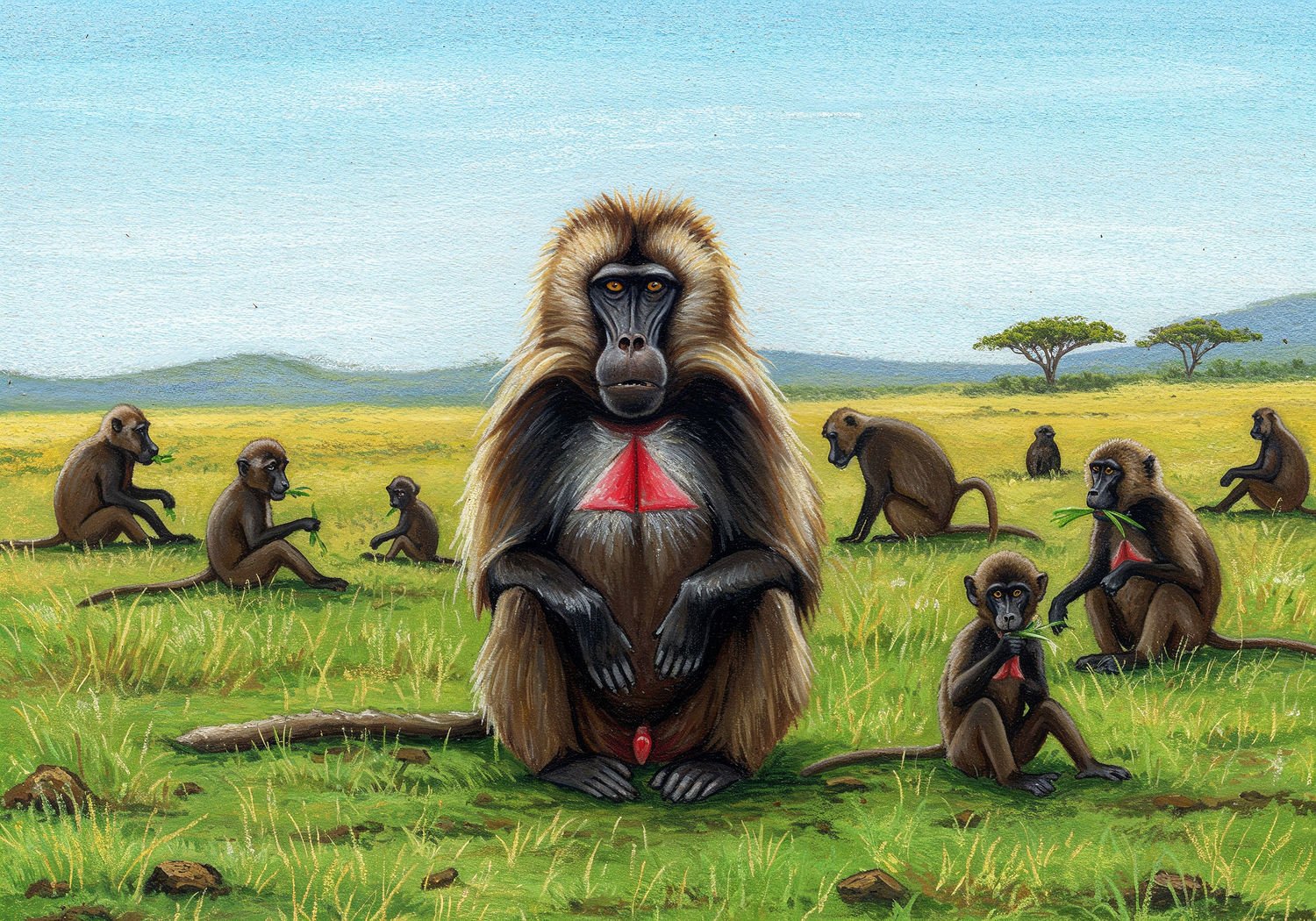 AI Generated Image - Afryka - Świat Zwierząt