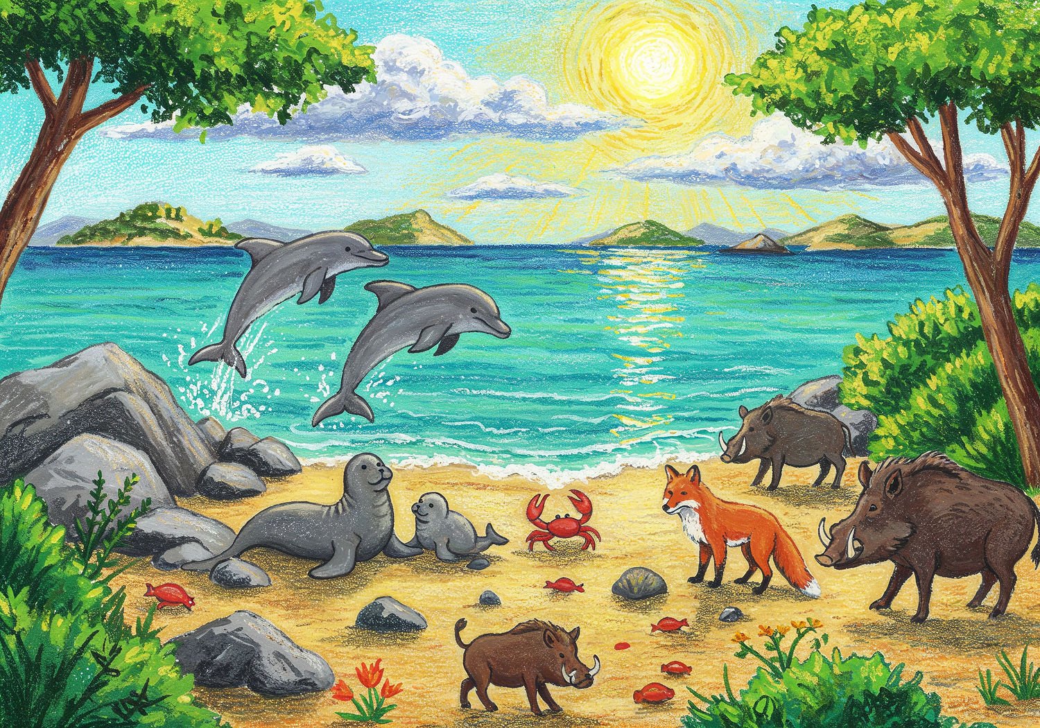 AI Generated Image - Przedszkole o profilu przyrodniczym