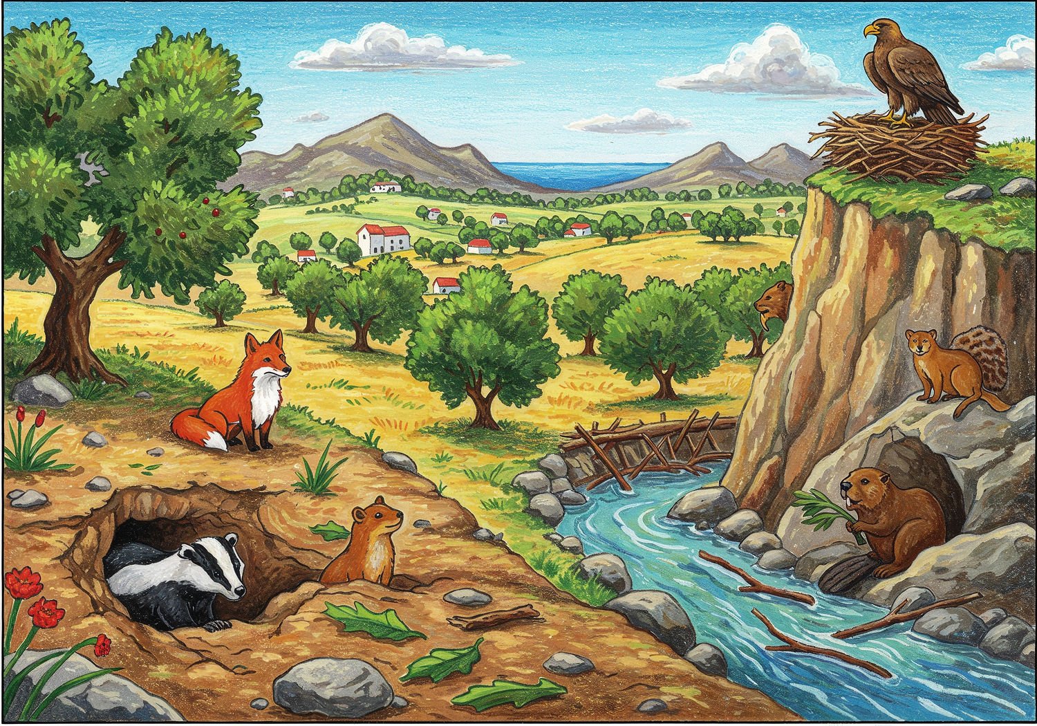 AI Generated Image - Przedszkole o profilu przyrodniczym