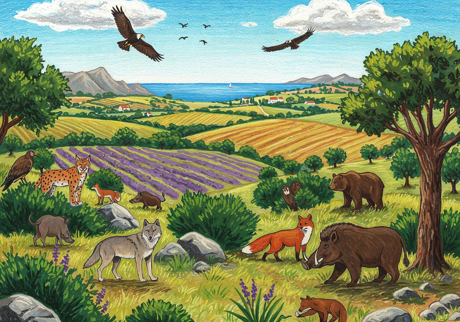 AI Generated Image - Przedszkole o profilu przyrodniczym