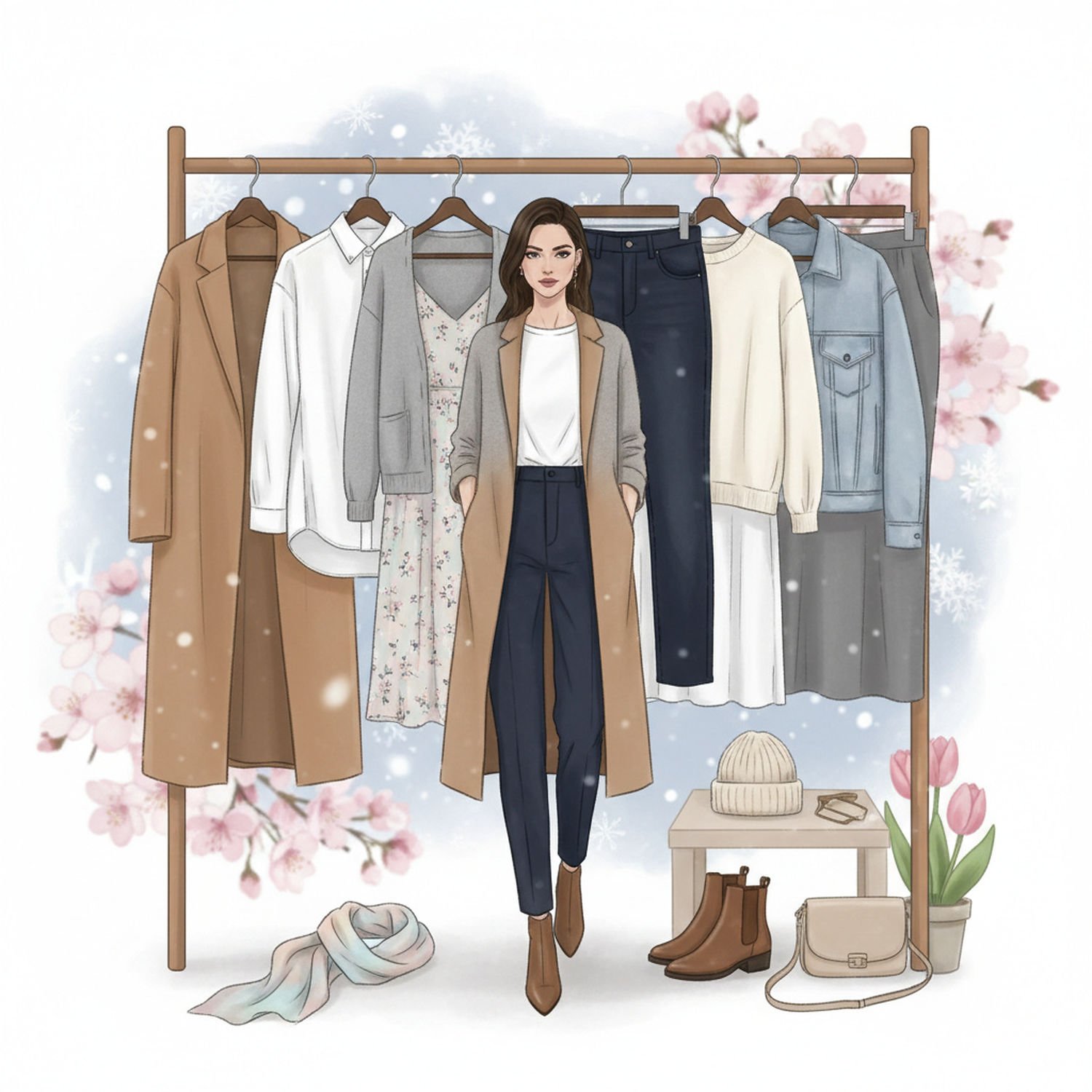 Ilustracja poglądowa do artykułu w kategorii Moda i Styl - Zima i Wiosna