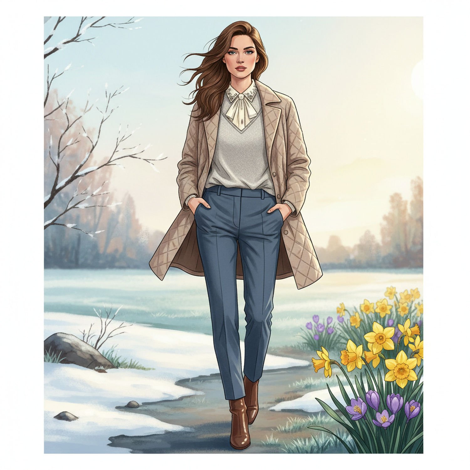 Ilustracja poglądowa do artykułu w kategorii Moda i Styl - Zima i Wiosna