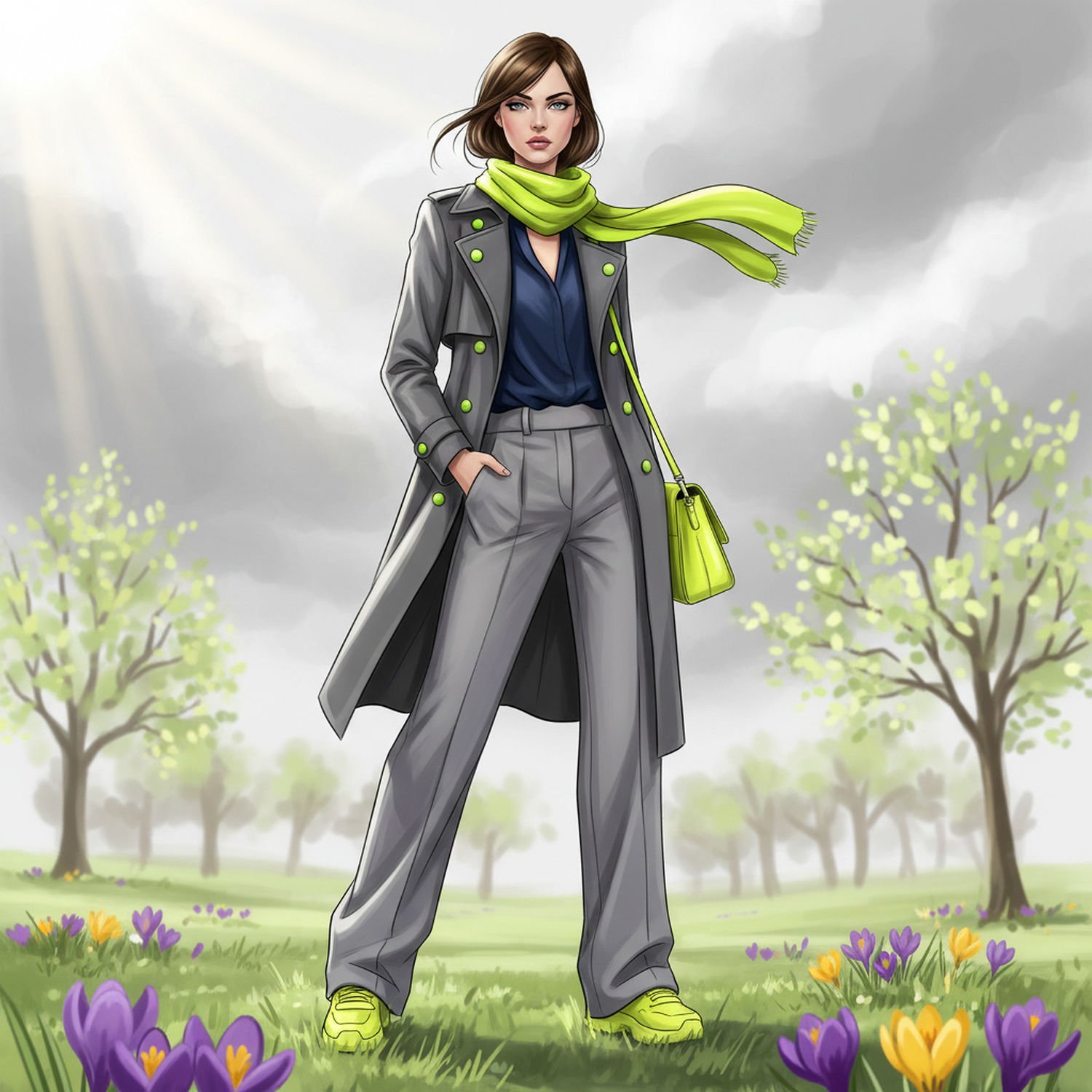 Ilustracja poglądowa do artykułu w kategorii Moda i Styl - Zima i Wiosna