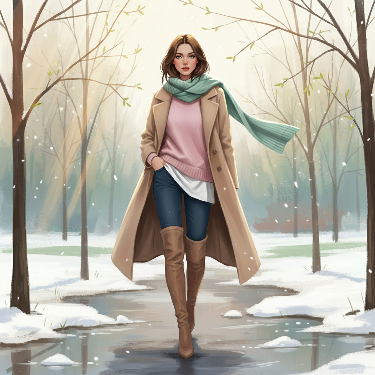 Ilustracja poglądowa do artykułu w kategorii Moda i Styl - Zima i Wiosna