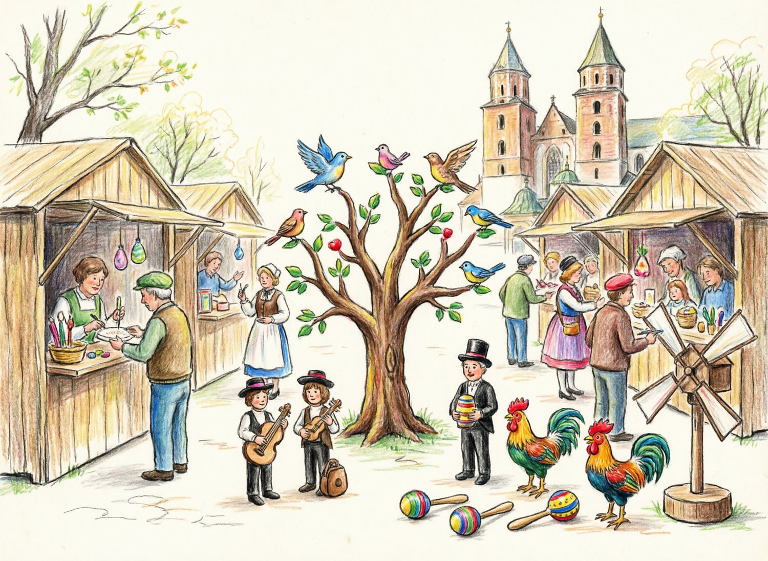 Ilustracja poglądowa do artykułu w kategorii Historia i tradycje. Opowieści i przekazy. Baśnie i Legendy. Kraków i okolice.