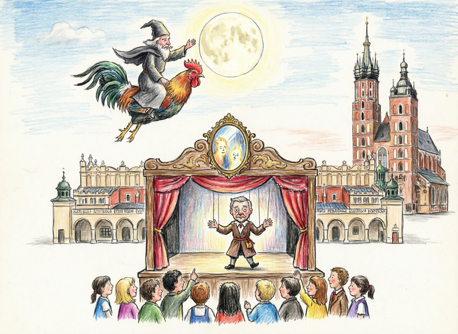 Ilustracja poglądowa do artykułu w kategorii Historia i tradycje. Opowieści i przekazy. Baśnie i Legendy. Kraków i okolice.