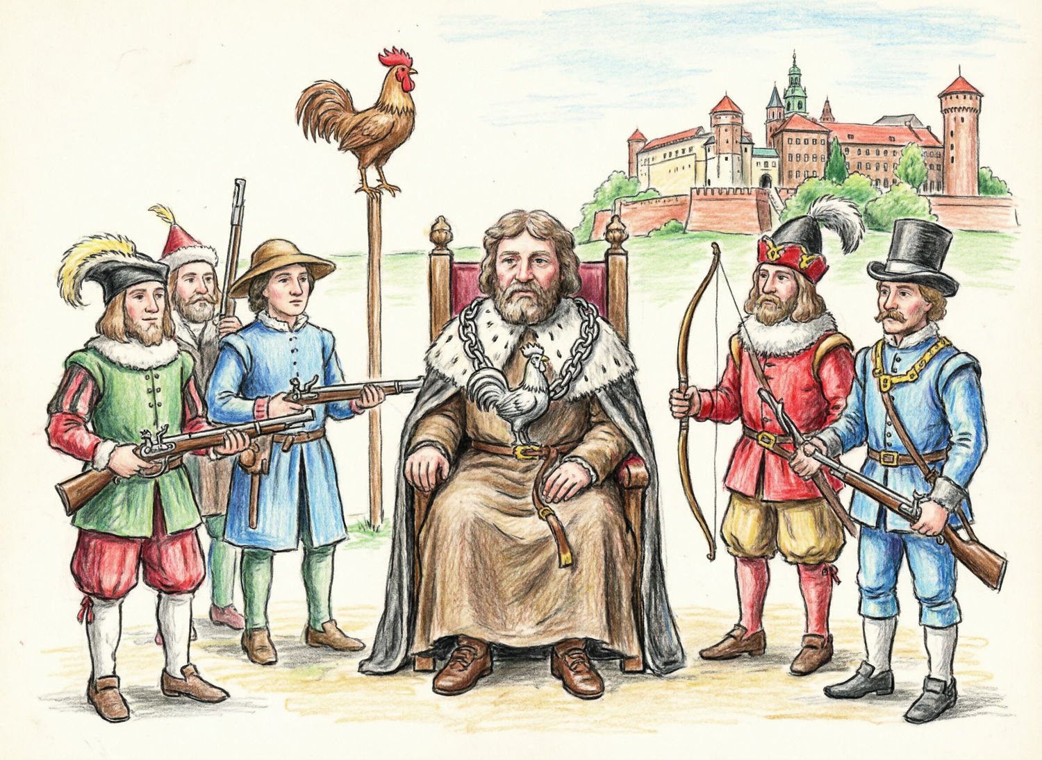 Ilustracja poglądowa do artykułu w kategorii Historia i tradycje. Opowieści i przekazy. Baśnie i Legendy. Kraków i okolice.