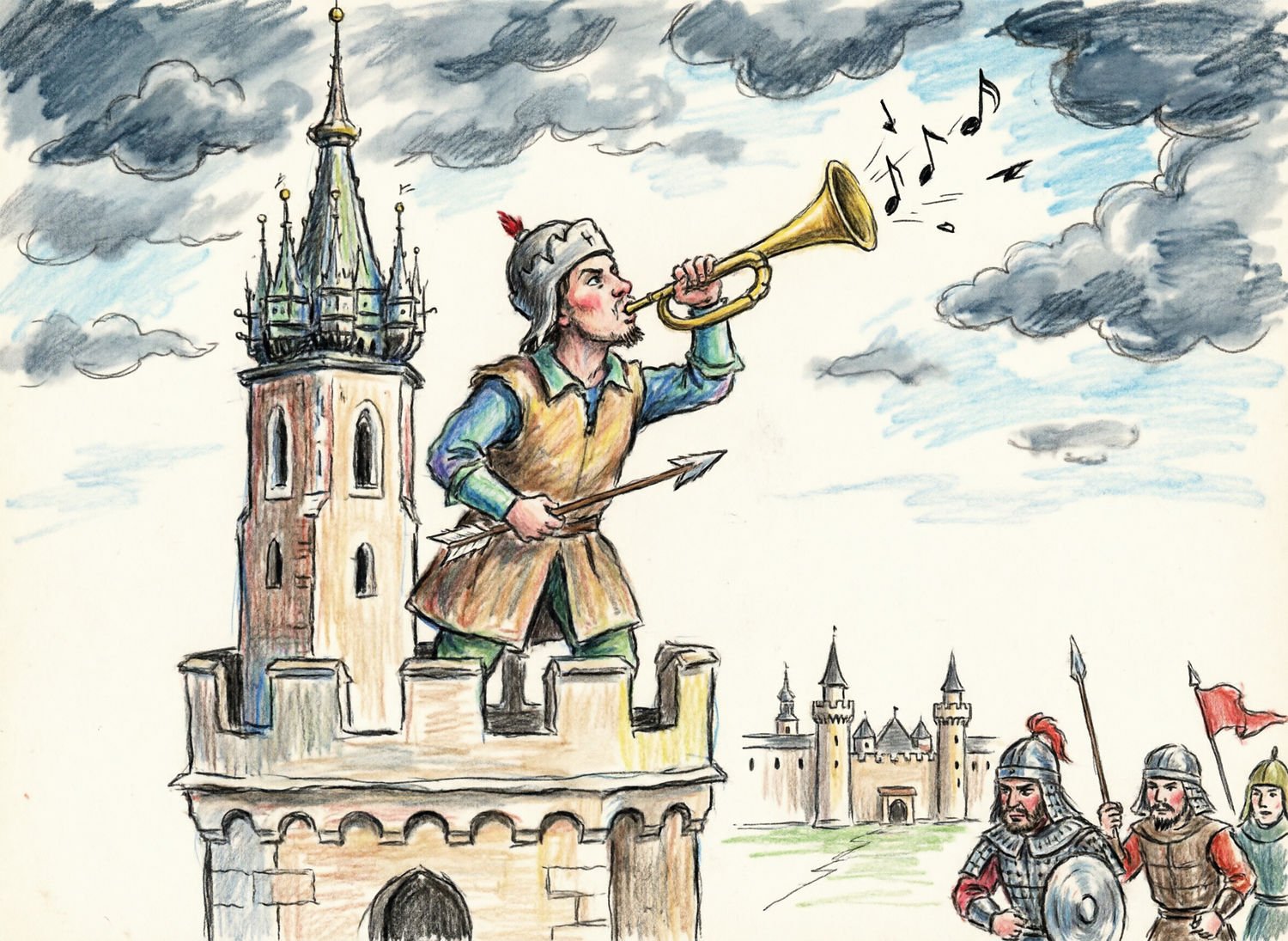 Ilustracja poglądowa do artykułu w kategorii Historia i tradycje. Opowieści i przekazy. Baśnie i Legendy. Kraków i okolice.