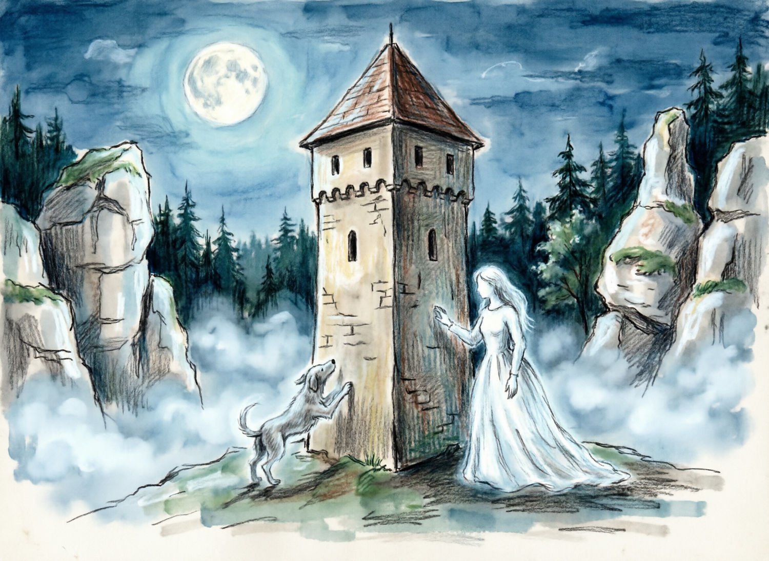 Ilustracja poglądowa do artykułu w kategorii Historia i tradycje. Opowieści i przekazy. Baśnie i Legendy. Kraków i okolice.