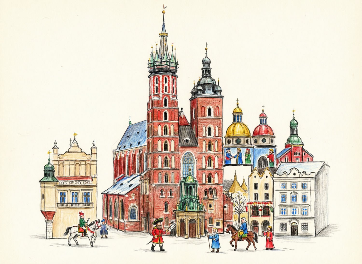 Ilustracja poglądowa do artykułu w kategorii Historia i tradycje. Opowieści i przekazy. Baśnie i Legendy. Kraków i okolice.