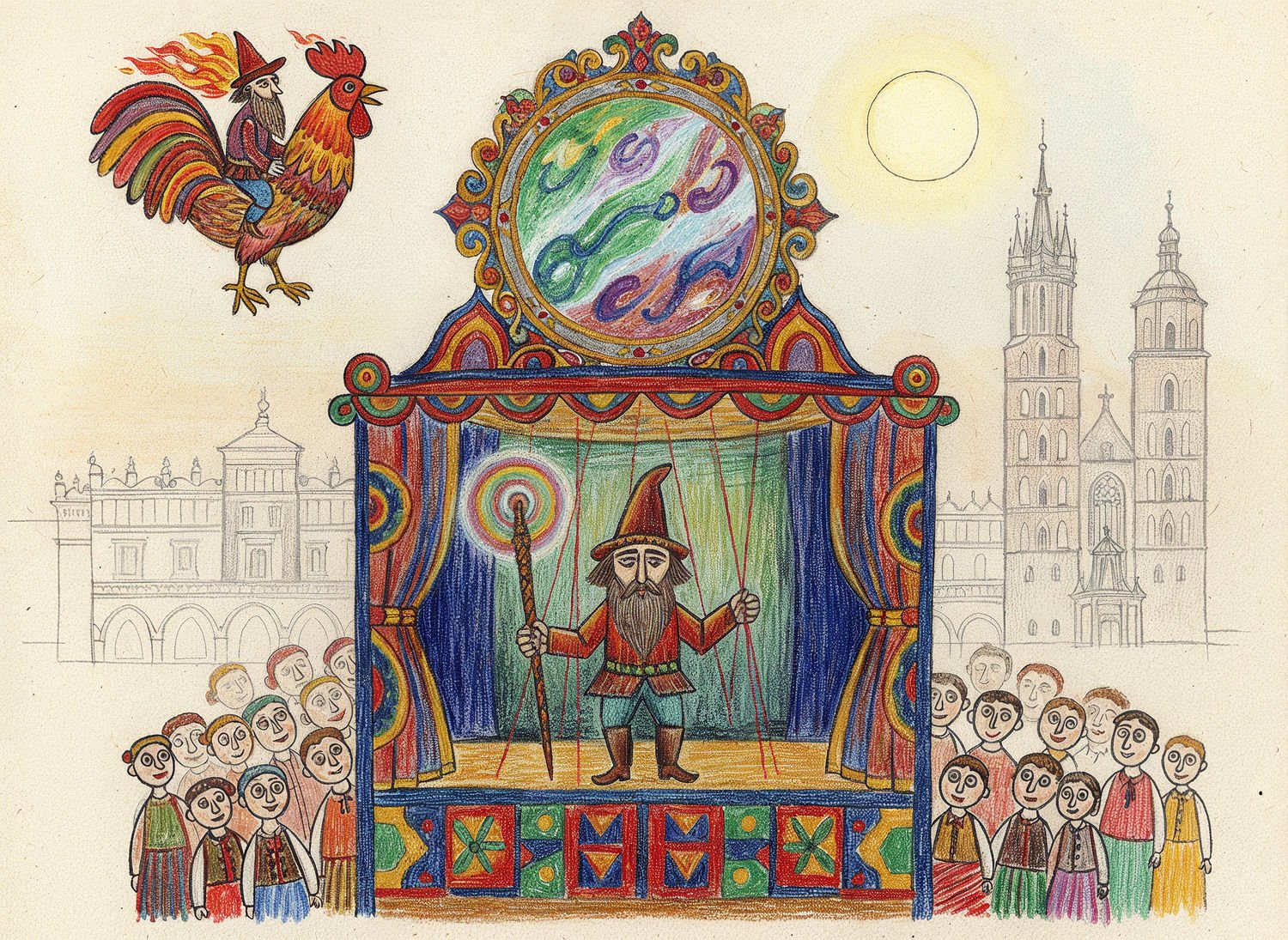 Ilustracja poglądowa do artykułu w kategorii Historia i tradycje. Opowieści i przekazy. Baśnie i Legendy. Kraków i okolice.