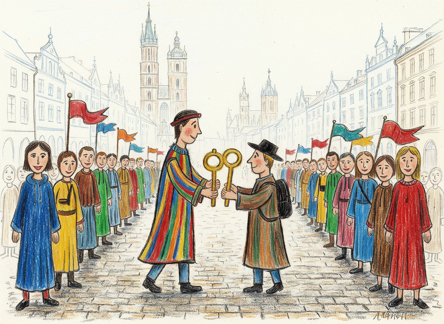 Ilustracja poglądowa do artykułu w kategorii Historia i tradycje. Opowieści i przekazy. Baśnie i Legendy. Kraków i okolice.