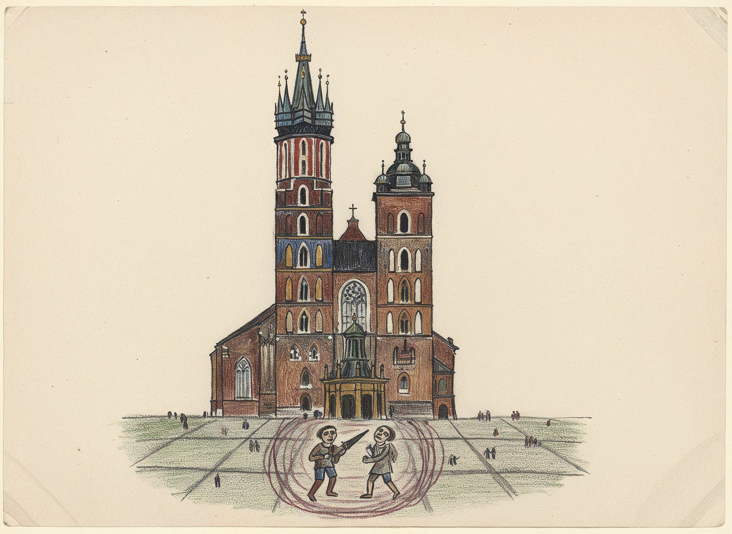 Ilustracja poglądowa do artykułu w kategorii Historia i tradycje. Opowieści i przekazy. Baśnie i Legendy. Kraków i okolice.
