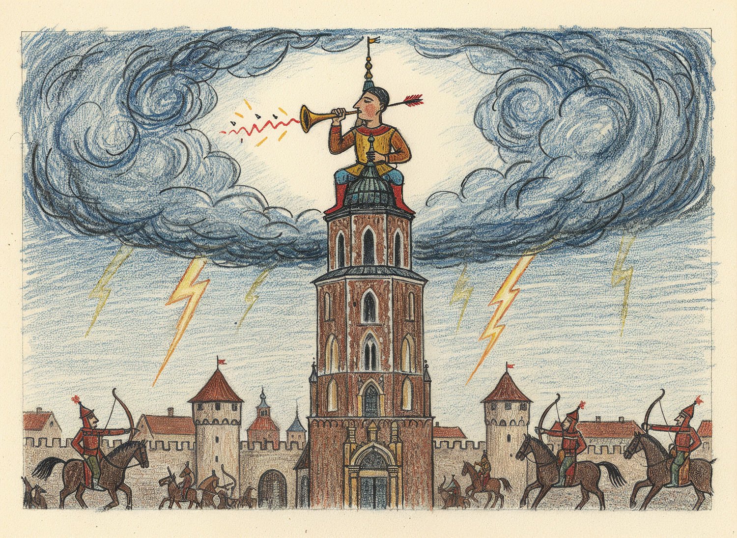 Ilustracja poglądowa do artykułu w kategorii Historia i tradycje. Opowieści i przekazy. Baśnie i Legendy. Kraków i okolice.