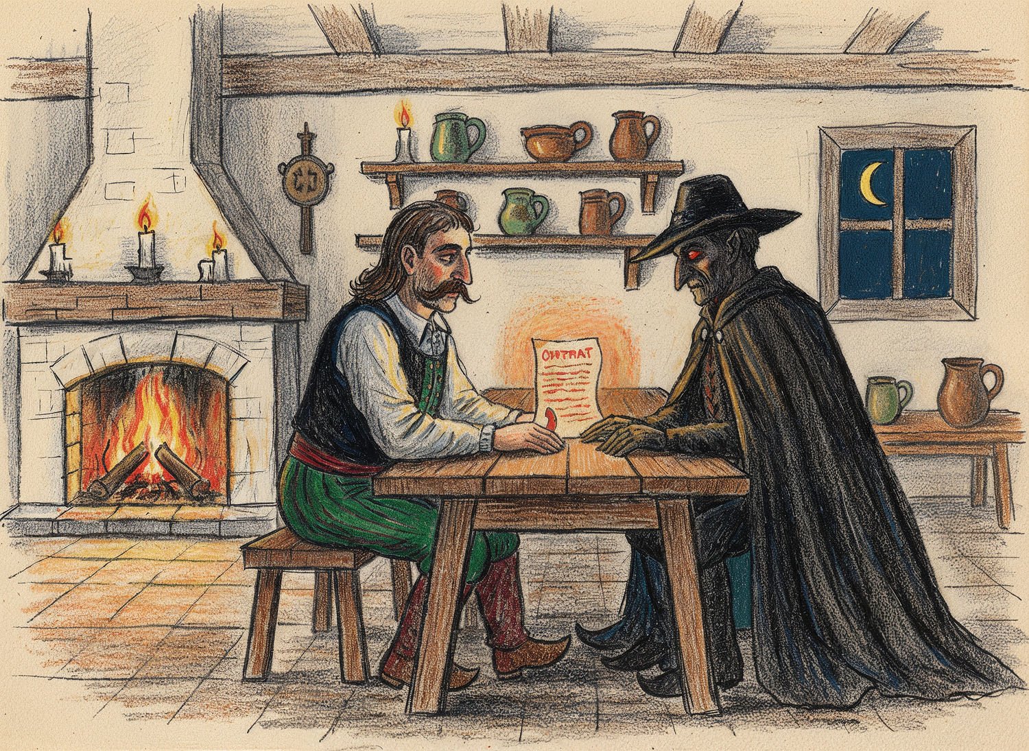 Ilustracja poglądowa do artykułu w kategorii Historia i tradycje. Opowieści i przekazy. Baśnie i Legendy. Kraków i okolice.