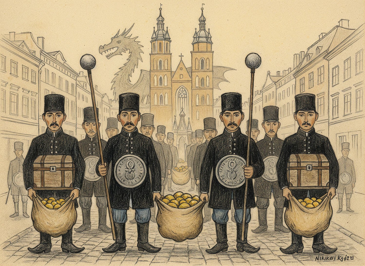 Ilustracja poglądowa do artykułu w kategorii Historia i tradycje. Opowieści i przekazy. Baśnie i Legendy. Kraków i okolice.