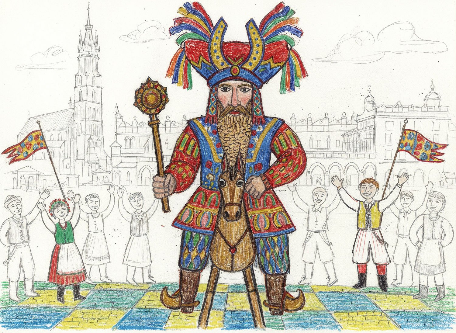 Ilustracja poglądowa do artykułu w kategorii Historia i tradycje. Opowieści i przekazy. Baśnie i Legendy. Kraków i okolice.