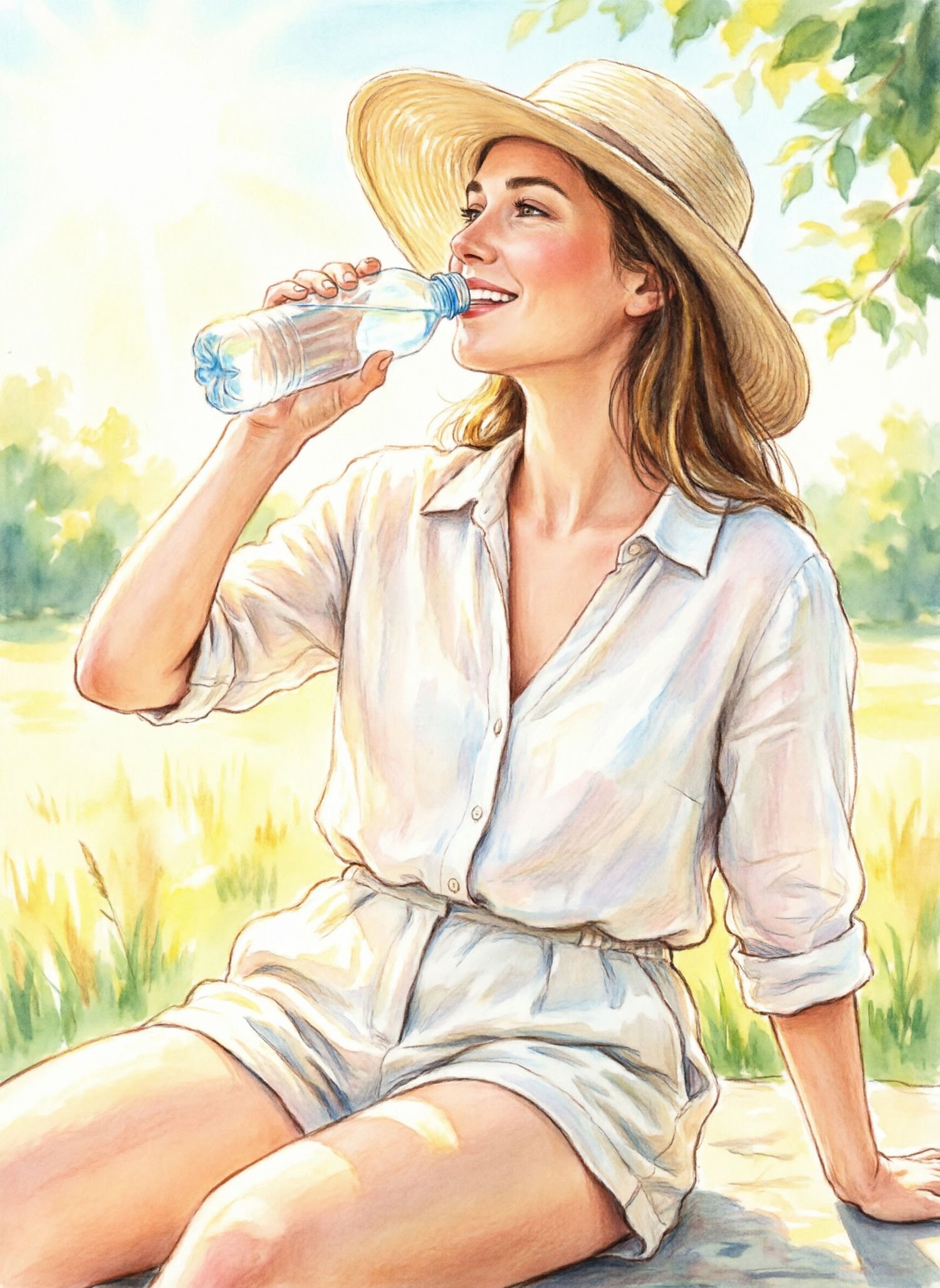 Ilustracja poglądowa do artykułu w kategorii Letnie kąpiele bez ryzyka – jak chronić zdrowie intymne podczas upałów i wakacji